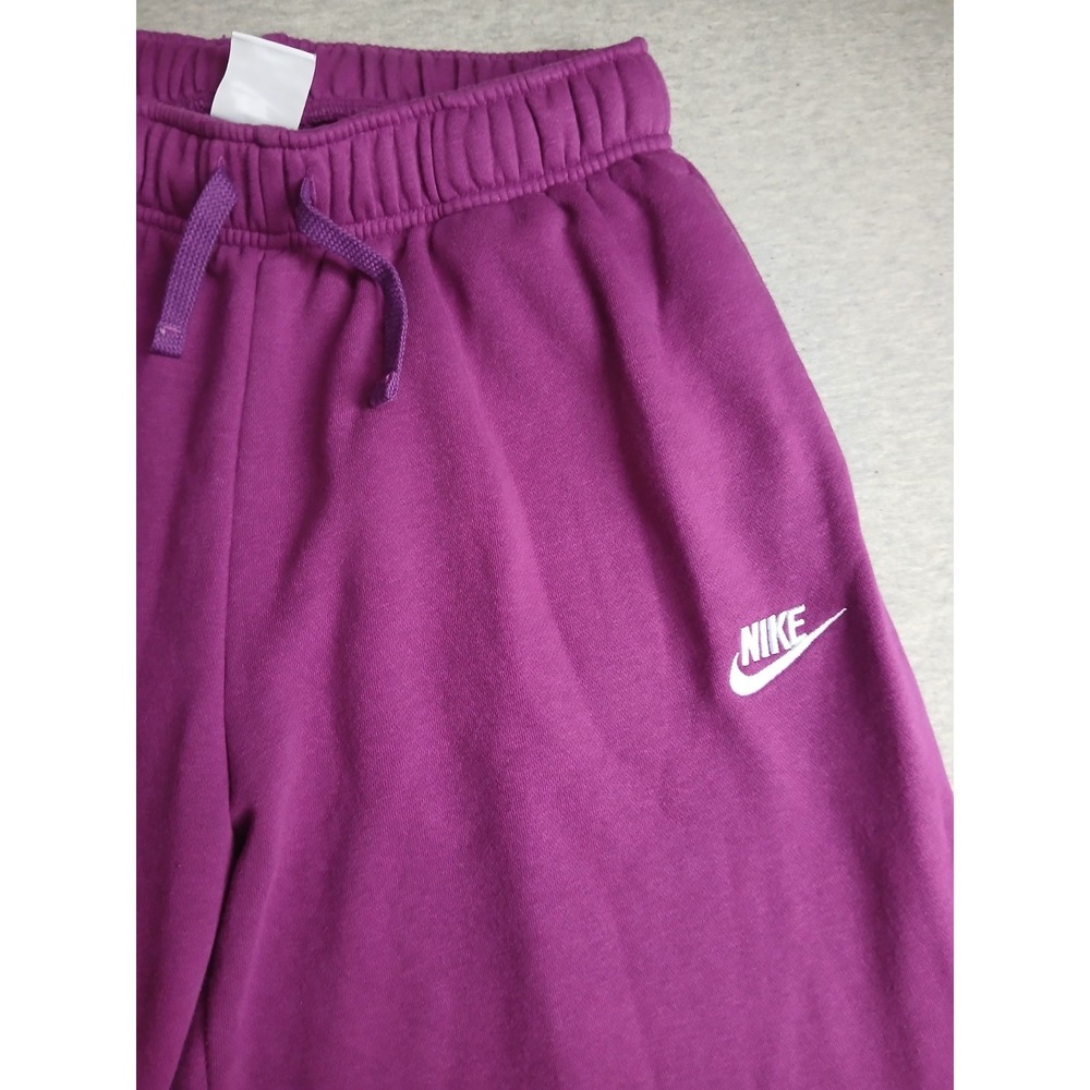 Nike Sweatpants Womens XS Sportswear Club Fleece Jogger Active Casual Fushia - Picture 6 of 13